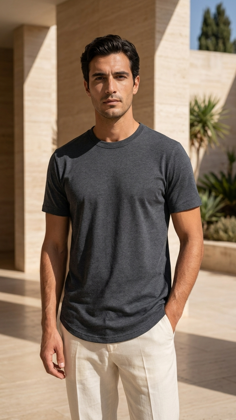 100% Supima Cotton Tee