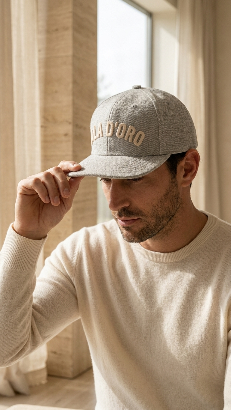 The Herringbone Cap
