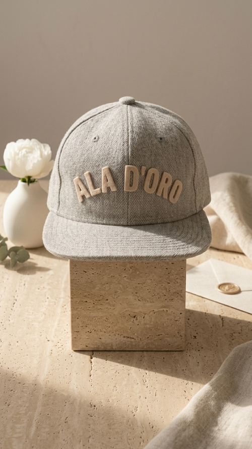 The Herringbone Cap
