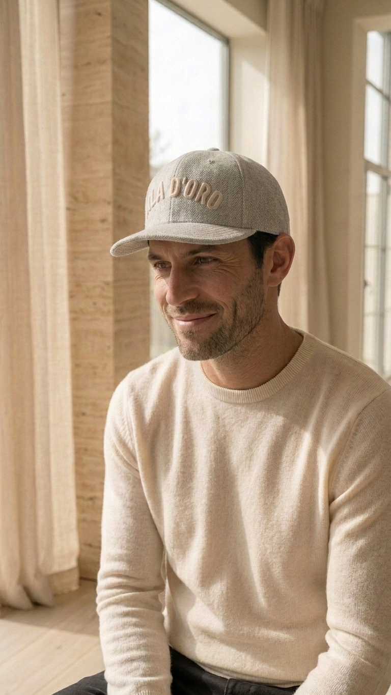 The Herringbone Cap
